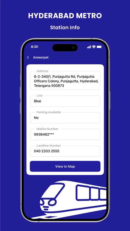 Hyderabad Metro - Route, fare screenshot-3