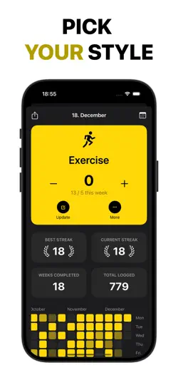 Скриншот Daily Planner - Habitex на iPhone 4
