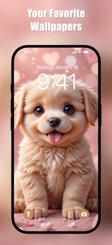 Puppy Aesthetic Wallpapers 4K screenshot