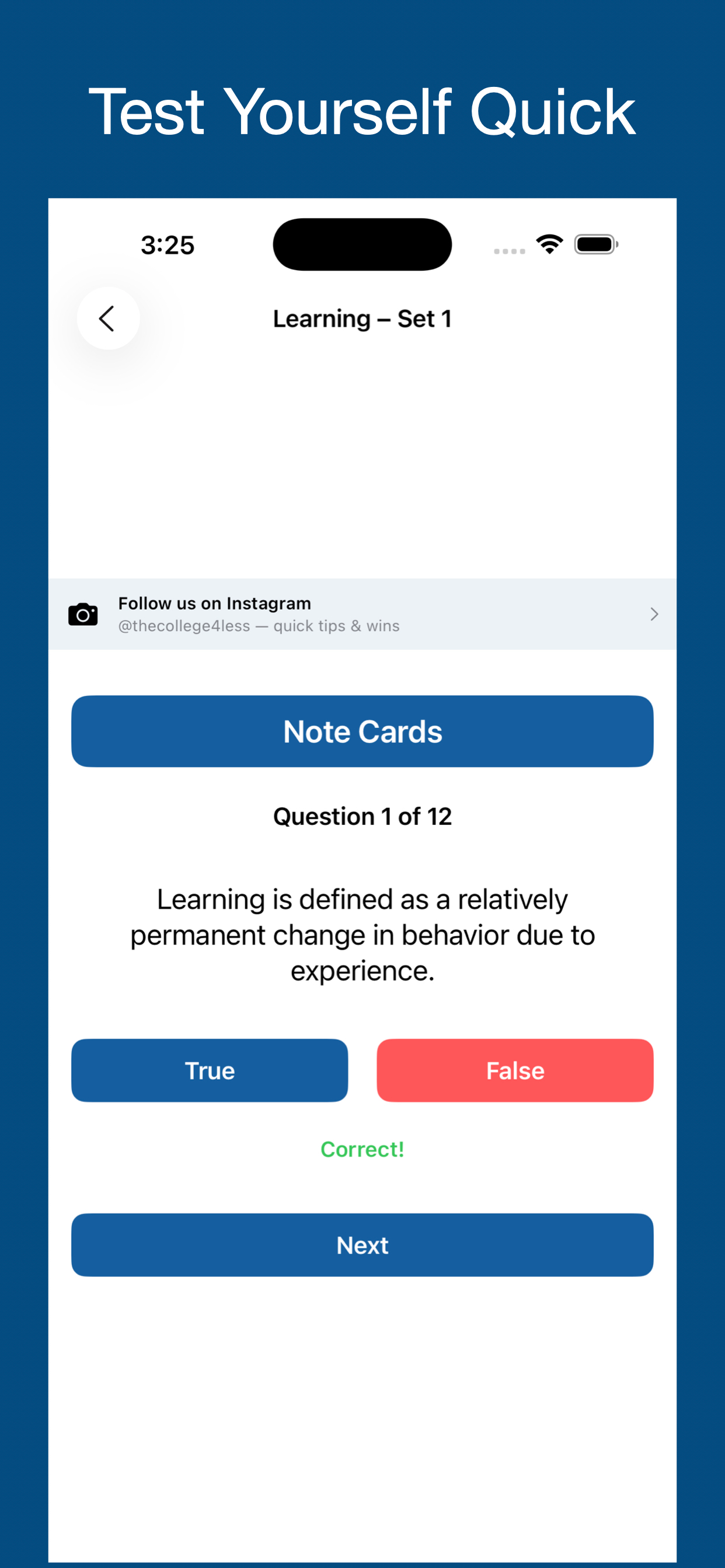College4Less:Psychology screenshot 5