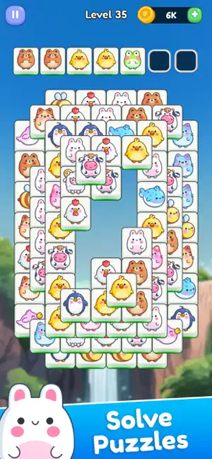 Mahjong Kawaii : Cute Puzzle screenshot 3