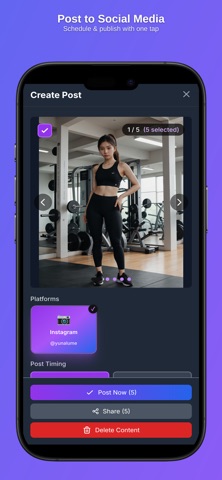 AI Influencer Studio Screenshot 5 of 6