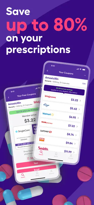 SingleCare Rx Pharmacy Coupons screenshot 1 of 5