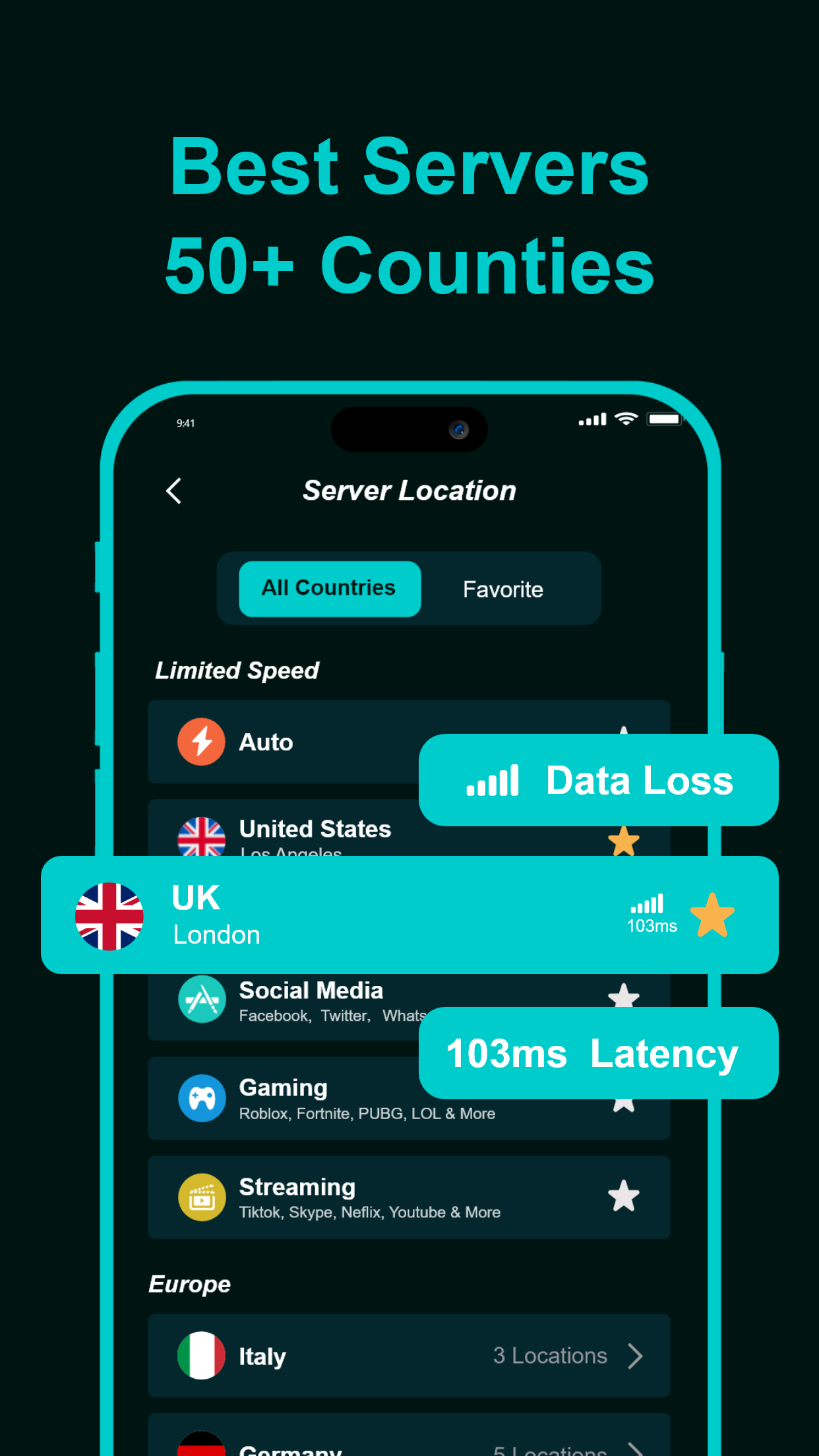 Plato VPN Super:Fast VPN Proxy screenshot 4