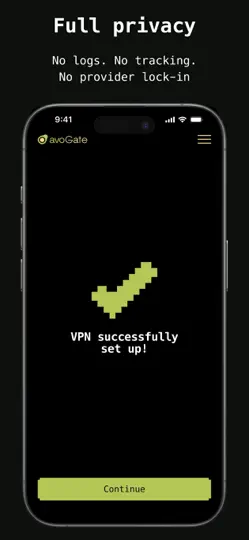 Screenshot von AvoGate auf dem iPhone 3