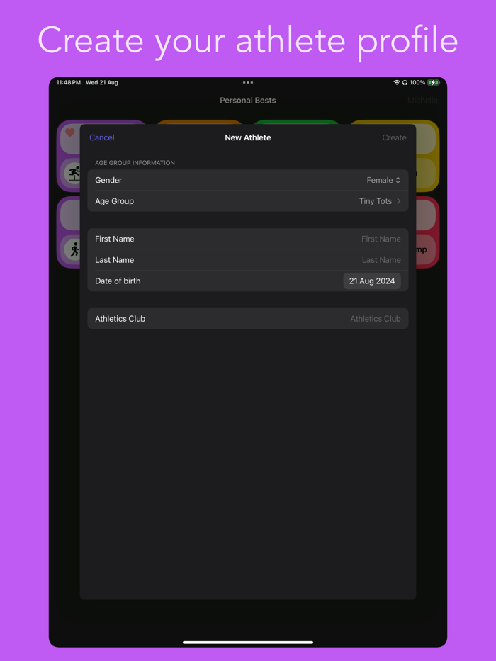 Track and Field Personal Best