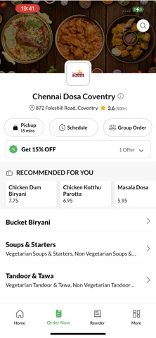 Chennai Dosa Coventry Screenshot 2 of 4