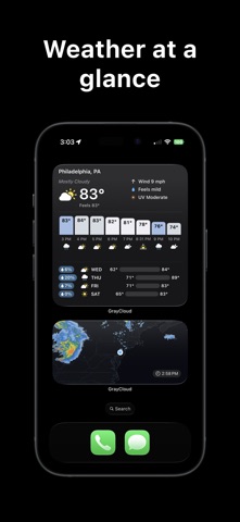 GrayCloud - Live Rainfall iPhone screenshot 7