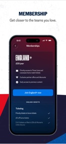 The Official England App screenshot