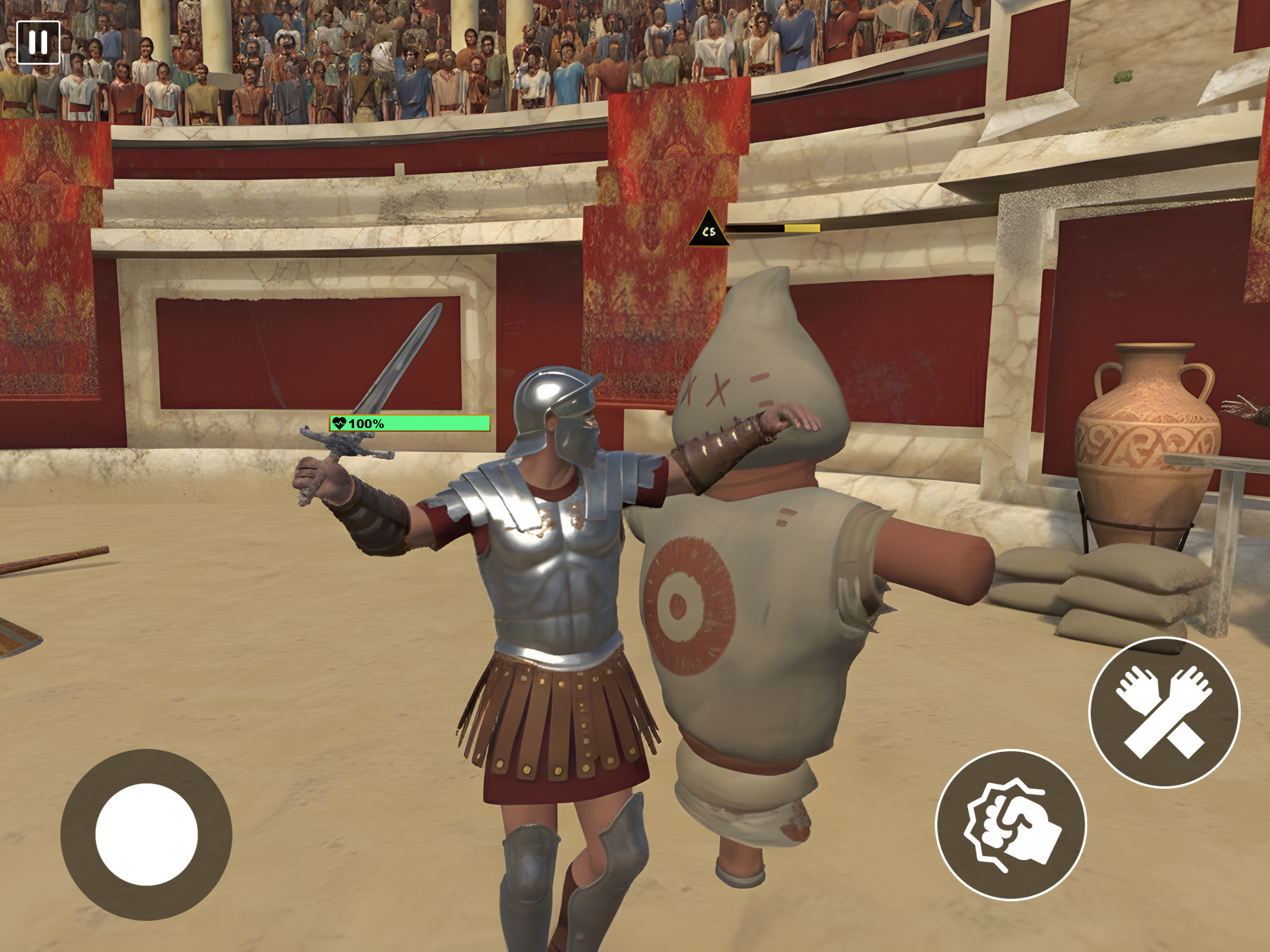 Half Gladiator Combat Arena