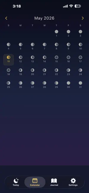 Luna Journal Moon Phases screenshot 3