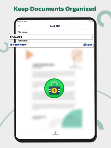 Pdf scanner : Pdf converter iPad screenshot