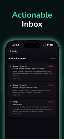 InboxIQ AI screenshot