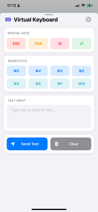 Remouse - Mac Remote Control Screenshot 2 of 4