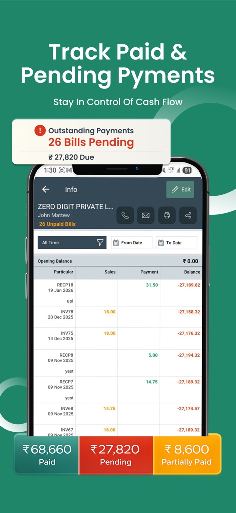 Uni Invoice - Business App | MWM