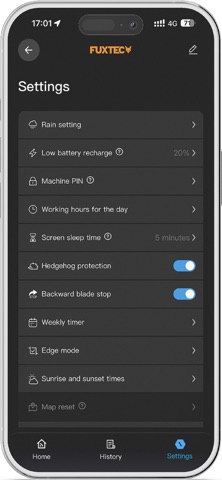 FUXTEC Connect iPhone screenshot