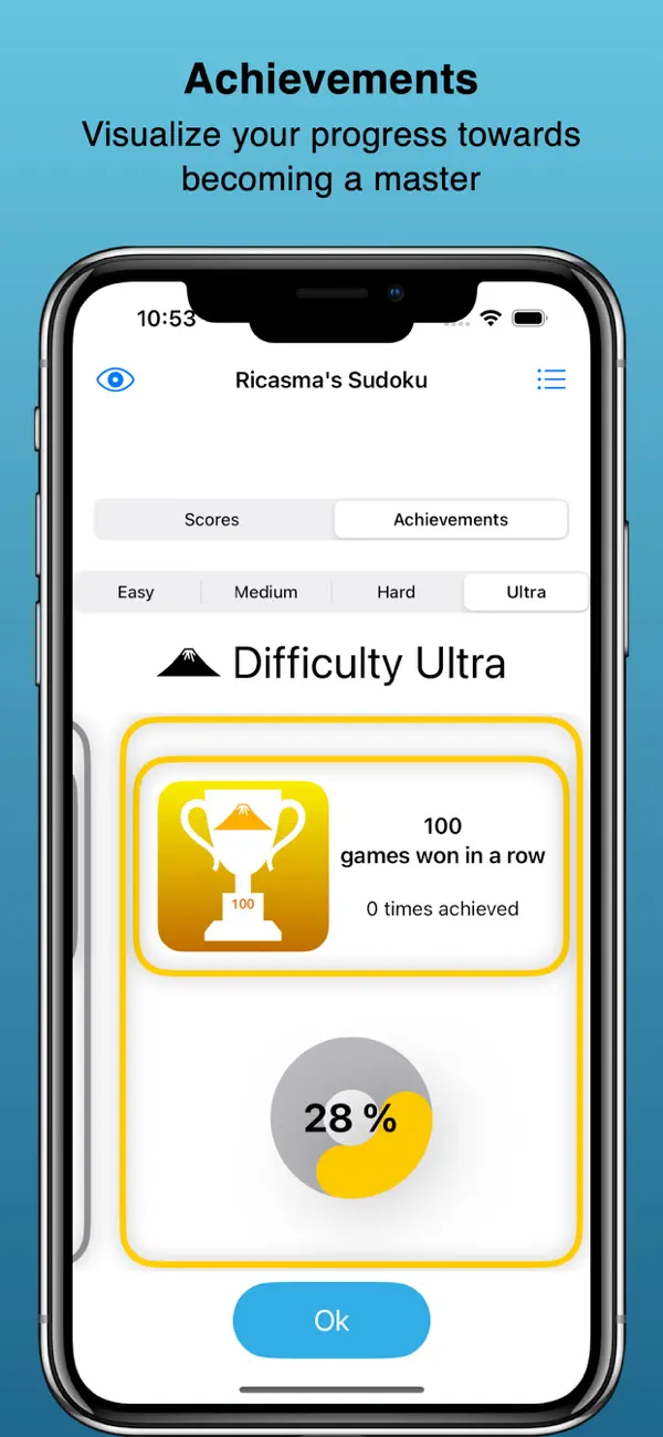#4. Ricasma`s Sudoku (iOS) By: Ricardo Castelo Mateo