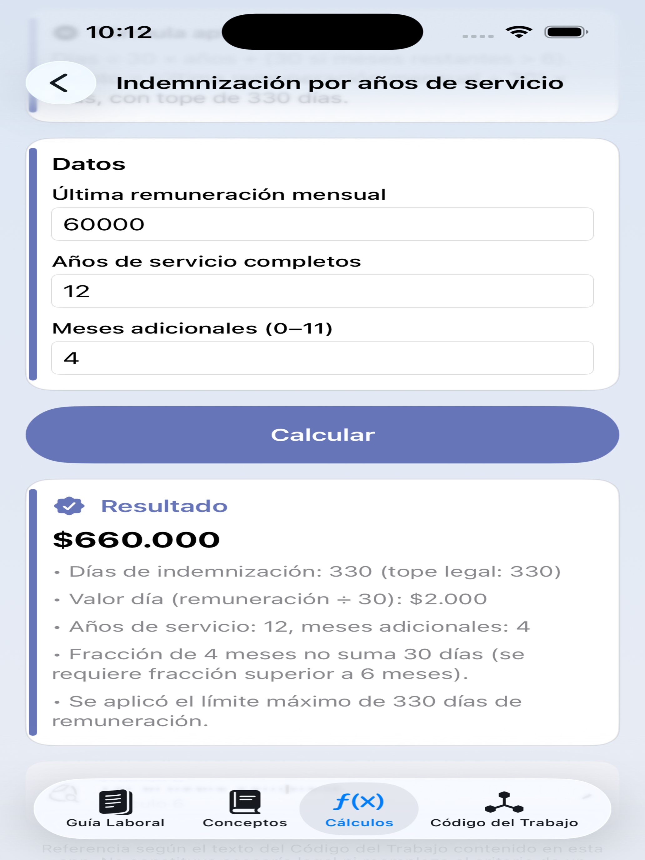 Código Trabajo de Chile screenshot 20