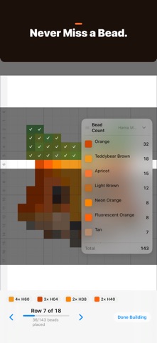 Beadify – Pixel Bead Art Maker Screenshot 2 of 10