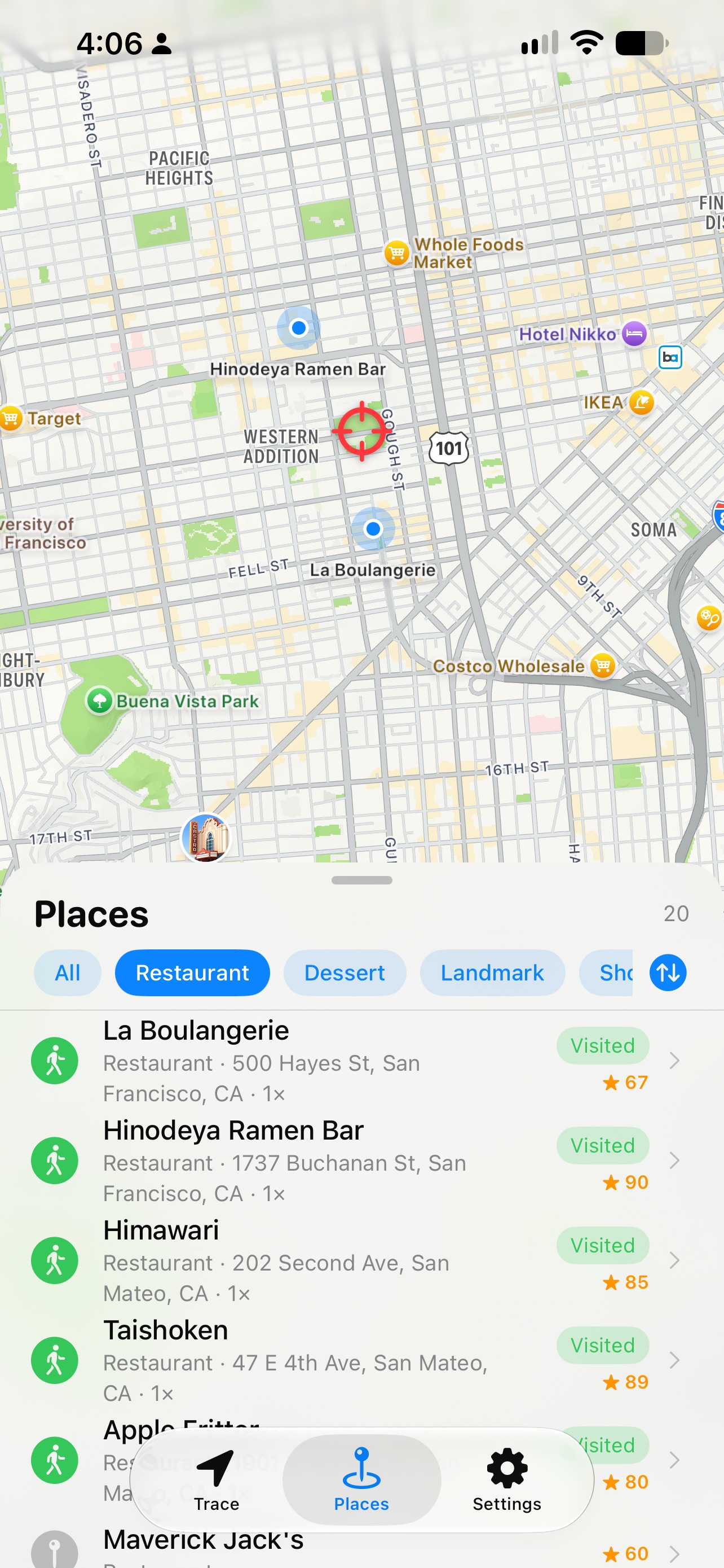 Screenshot 4 of Trace Journal