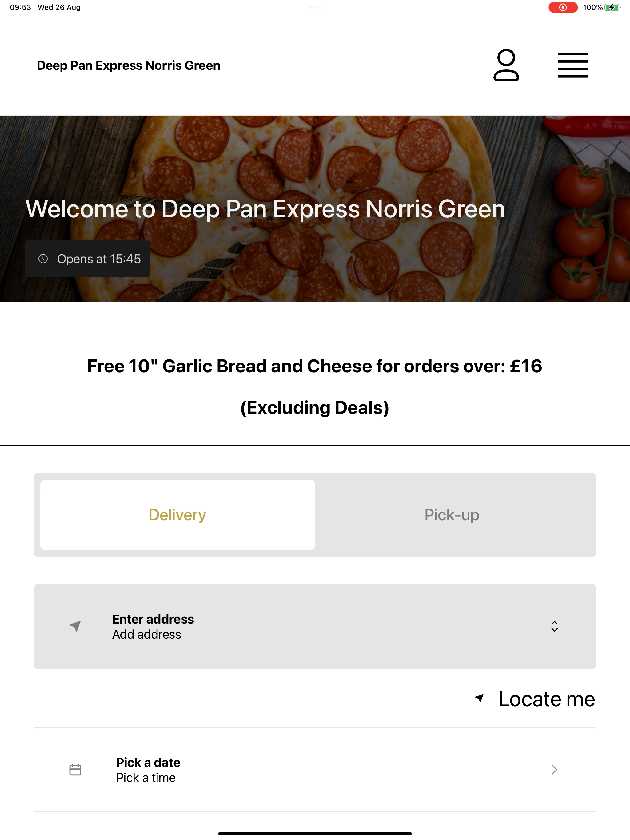 Deep Pan Express Norris Green screenshot 10