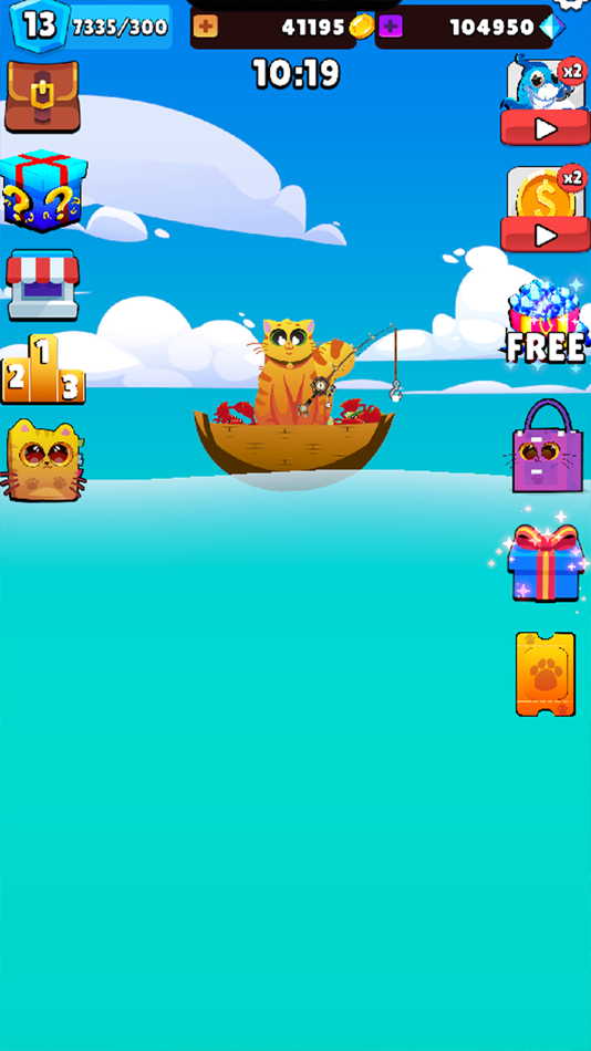 #2. One Fish: Fishercat Collector (iOS) 由: Jonathan Rojas