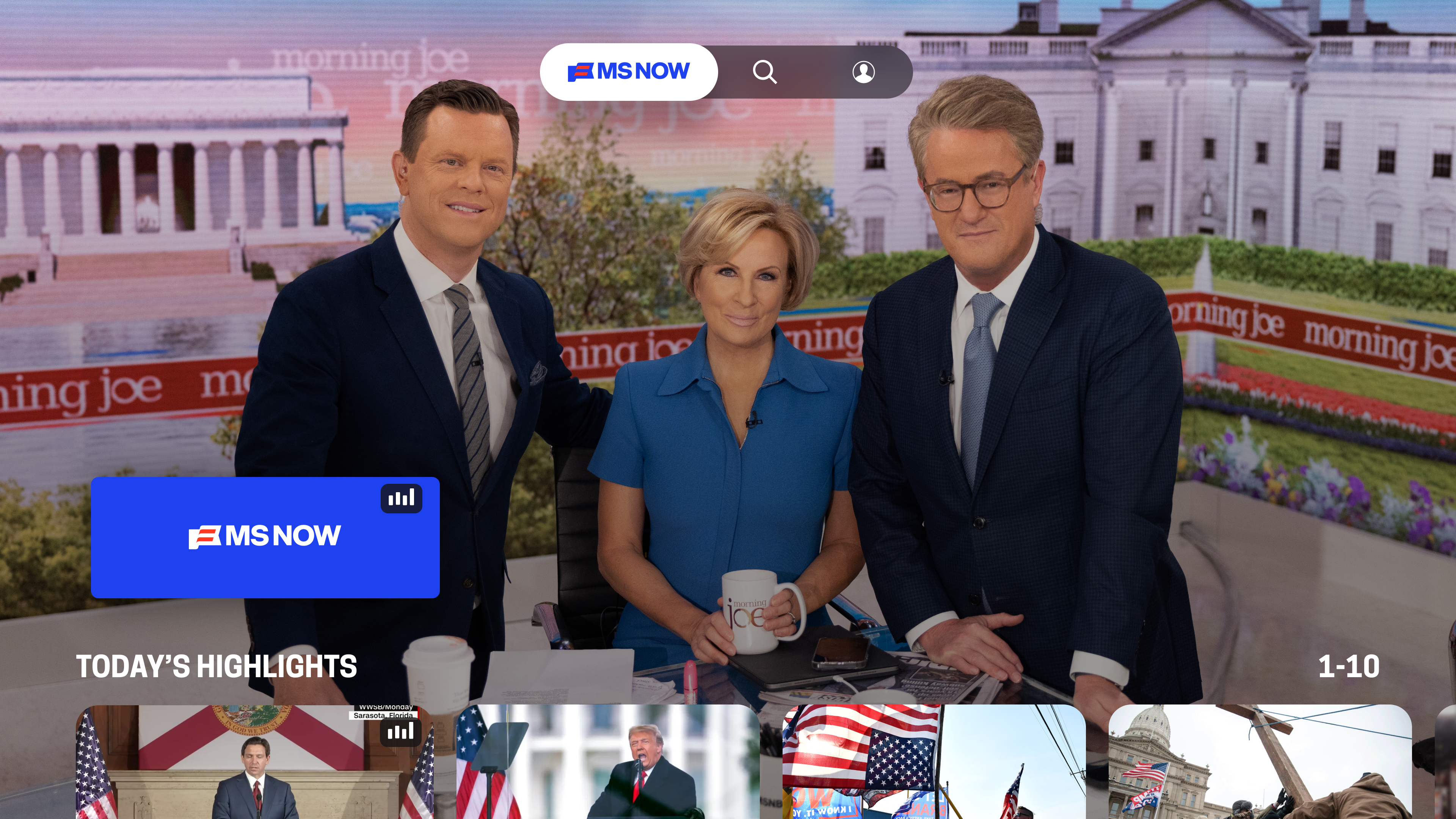 MS NOW: Watch Live News