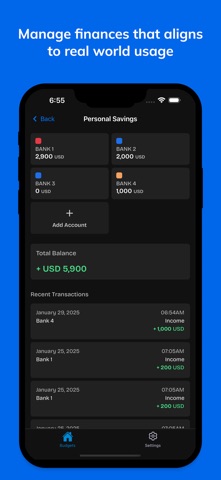 FreeBudget: Budget Tracker Screenshot 3 of 6