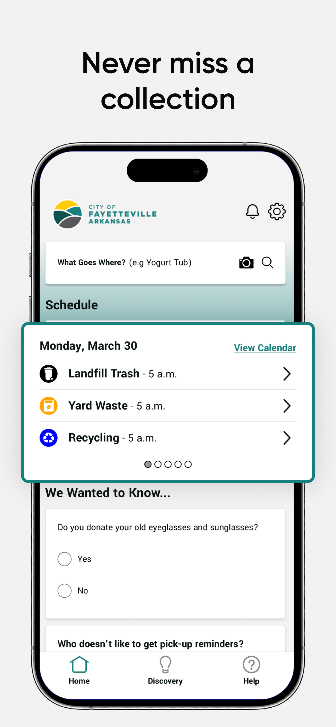 Fayetteville Recycles screenshot 4