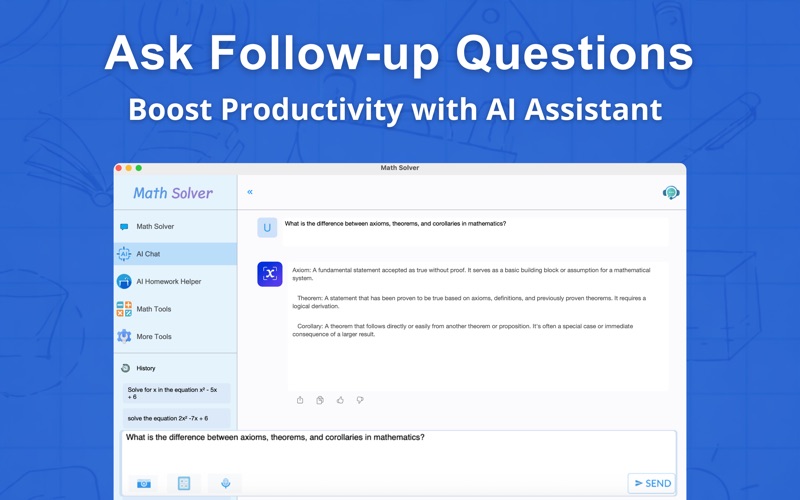 AI Study Companion:Solvely iPhone screenshot
