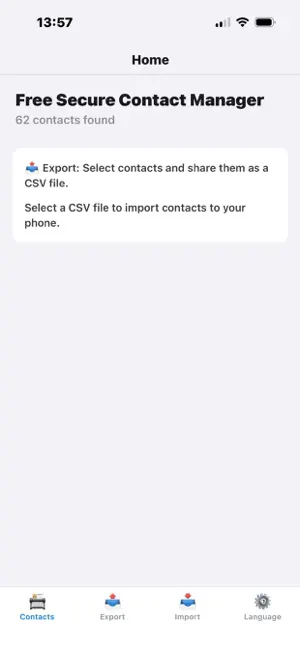 SecureContactManager screenshot 1