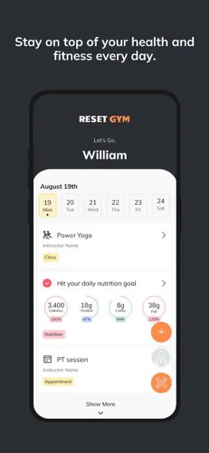 Reset Gym screenshot 2
