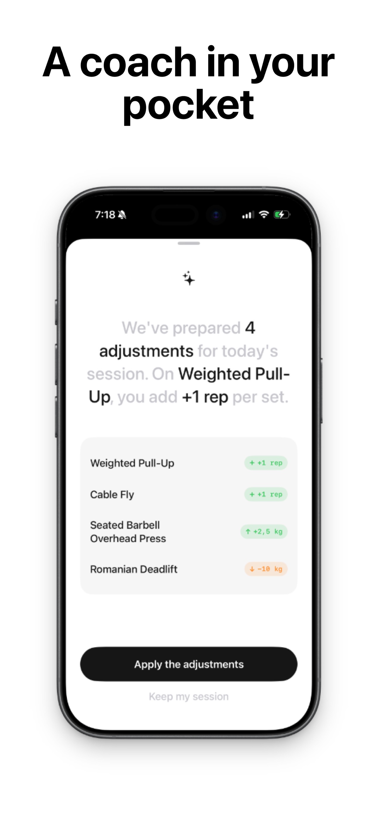 Screenshot 3 of Lift: Workout Tracker Gym Log