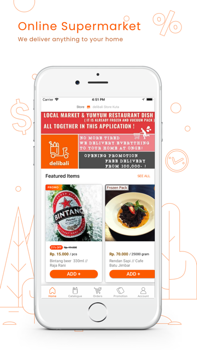 delibali Online Shopping Screenshot