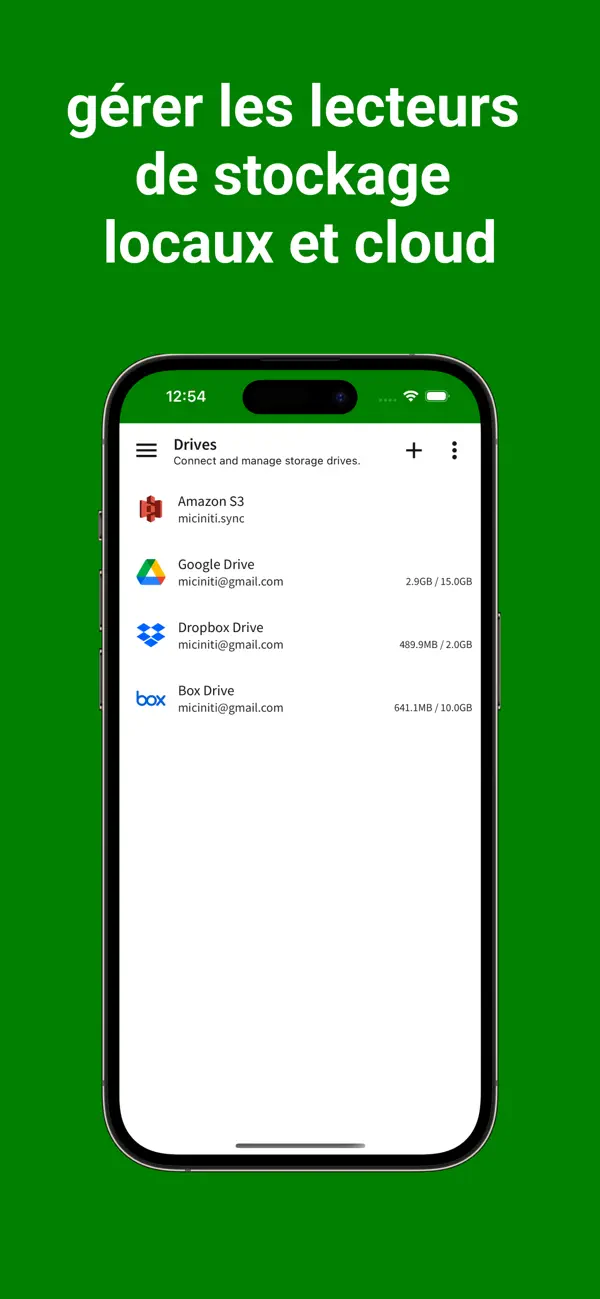 Screenshot #3 pour Sync: Sauvegarde & Cloud