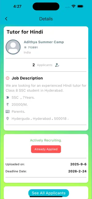 Rising Edu Hire screenshot 4