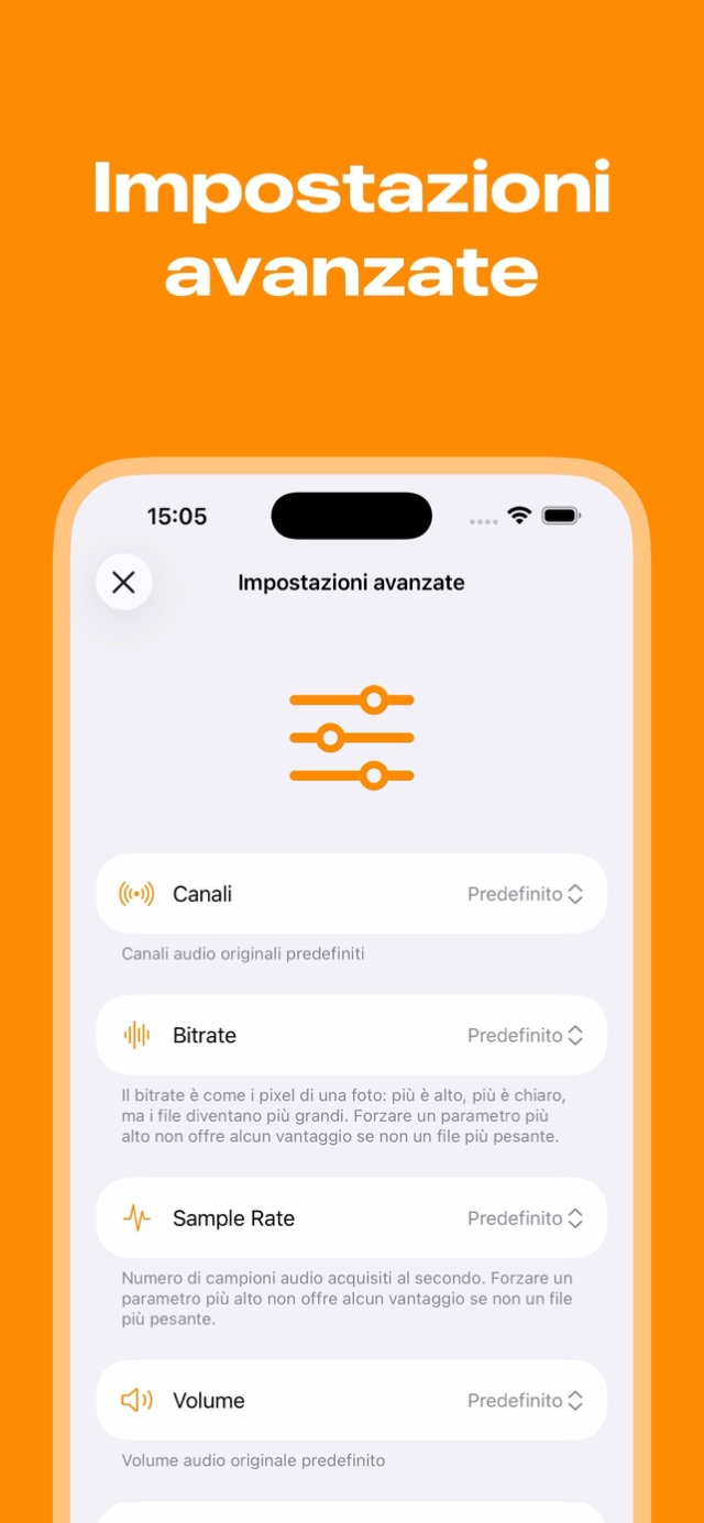 Schermata dell’app 2