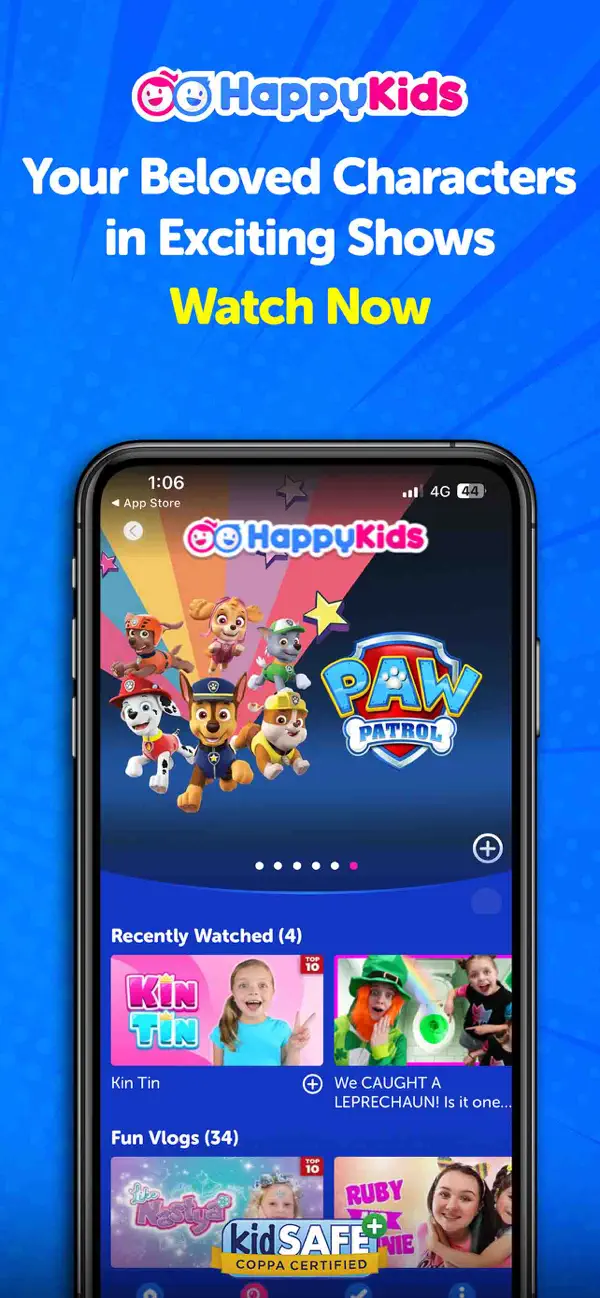 Screenshot #1 pour HappyKids - Videos for Kids