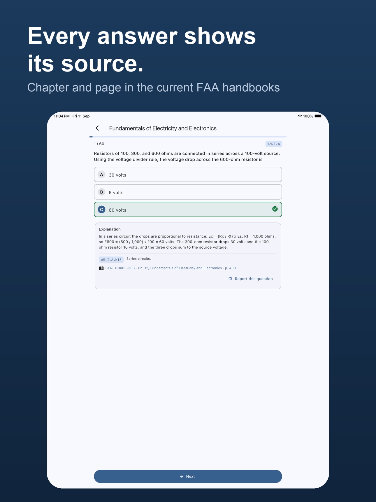 Screenshot 8 of A&P Prep: FAA Mechanic Test