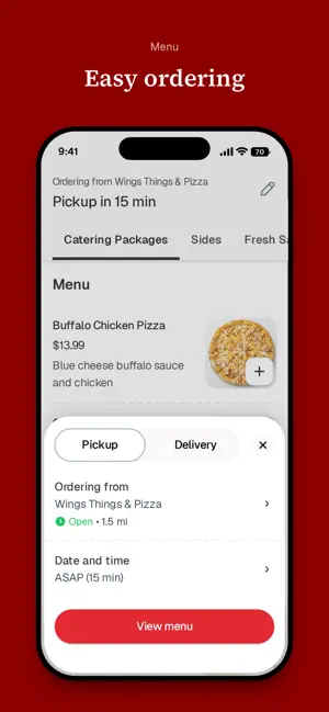 Wings Things & Pizza To Go screenshot 3
