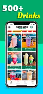 Starbucks secret menu! screenshot #3 for iPhone