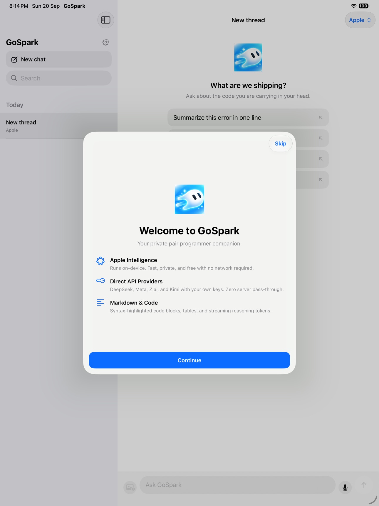 Screenshot 6 of GoSpark: Spark it. Ship it.
