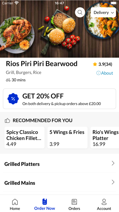 Rios Piri Piri Bearwood Screenshot
