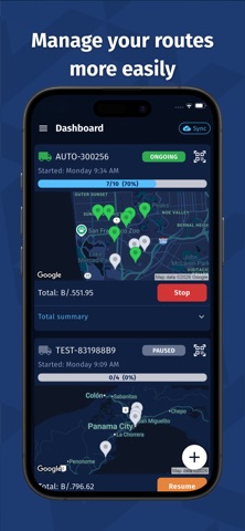 Route Assistant iPhone screenshot