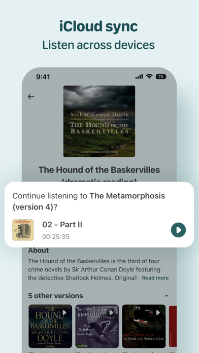Plover: Unlimited Audiobooks Screenshot