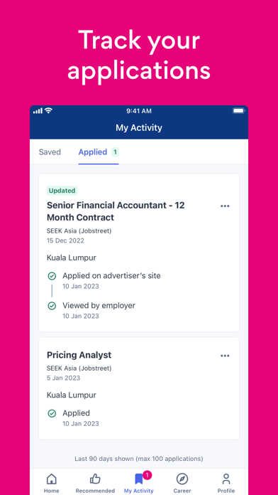 Jobstreet: Job search & career Screenshot