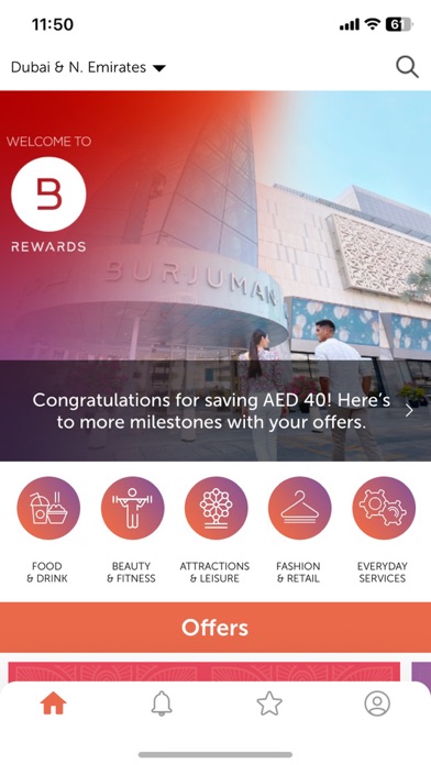 Screenshot #1 pour BurJuman Rewards App