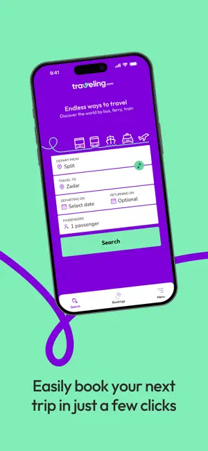 Traveling.com Bus & Ferry screenshot 2