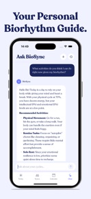 Biorhythm Calculator - Biosync screenshot