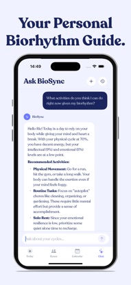 Biorhythm Calculator - Biosync screenshot 5